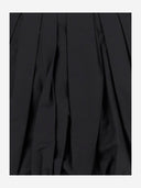 Pinko katoenen geplooide ballon mini rok