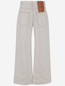 Pantaloni di jacquemus denim palazzo