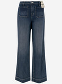 L'Agence gewaschene Jeans