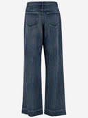 L'Agence gewaschene Jeans