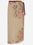 Faliero Sarti Pareo met bloemendecoratie