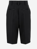 Carven Viscose Misto Bermuda Pants