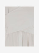 Patou Crossbanded Bluse in recyceltem Nylon