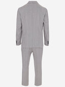 Brian Dales Linen Pinstripe Suit