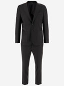 Brian Dales Stretch Wool Canvas Dress