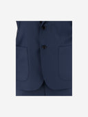 Brian Dales Stretch Wool Canvas Dress