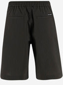 Maison Kitsune 'Striped Seersucker Shorts