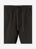 Maison Kitsune 'Striped Seersucker Shorts