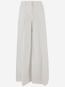 The Latest Stretch Cotton Palazzo Pants