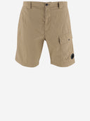 Cp Company Stretch Cotton Blend Cargo Short Pants