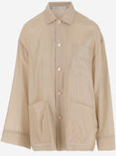 Carven Silk Overdize Shirt