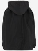 Carven Glossy Nylon Hooded Jacket