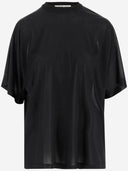 Carven weiche Seiden -T -Shirt