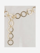 Taller Marmo Linen Dress With Rings Belt