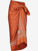 Pinko Bandana Print Viscose Rok