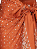 Pinko Bandana Print Viscose Rok