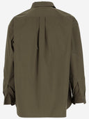 And Wander Multi Pocket Cotton Blend Shirt