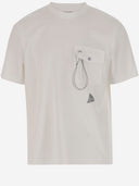 And Wander T Shirt With Logo And Snap Hook