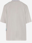 Emilio Pucci Cotton T Shirt With Orchid Print