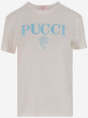 Emilio Pucci Cotton T Shirt With Logo
