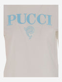 Emilio Pucci Cotton T Shirt With Logo