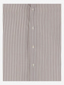 Camisa de algodón a rayas de Gherardi