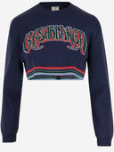 Casablanca Baseball Sweatshirt With Lettering Logo
