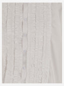 Bawełniana koszula z hodakova z falbanami