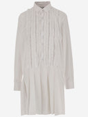 Hodakova Cotton Dress With Ruffles