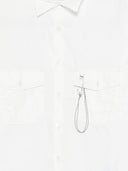 En wandel katoenen blend shirt met snap hook