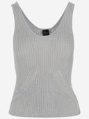 Camiseta sin mangas de viscosa de Pinko