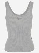 Camiseta sin mangas de viscosa de Pinko