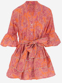 Pep's Cotton Dress With Floral Pattern