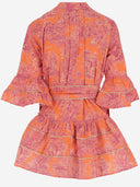 Pep's Cotton Dress With Floral Pattern