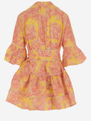 Pep's Cotton Dress With Floral Pattern