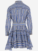 Pep's Cotton Dress With Geometric Pattern