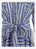 Pep's Cotton Dress With Geometric Pattern