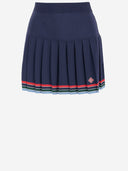 Casablanca geplooide honkbalrok