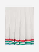 Casablanca geplooide rok in zijde