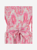Energía's Vestido de algodón con patrón floral