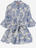 Pep's Cotton Dress With Floral Pattern