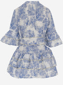 Pep's Cotton Dress With Floral Pattern