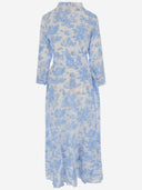 Pep's Cotton Long Dress With Floral Pattern