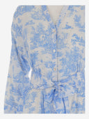Pep's Cotton Long Dress With Floral Pattern