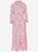 Pep's Cotton Long Dress With Floral Pattern