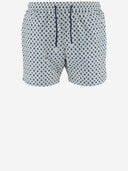 MC2 Saint Barth Comfort Light Badeanzug mit Krawattendruck