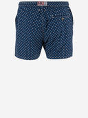 Mc2 Saint Barth Comfort Light Swimsuit With Tie Print