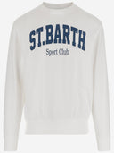 Mc2 Saint Barth Cotton Sweatshirt With Logo