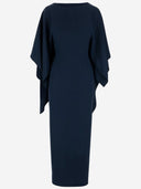 Stephan Janson Marie Long Dress In Silk