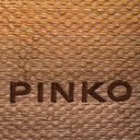 Pinko extra de pagoda en rafia sombreada